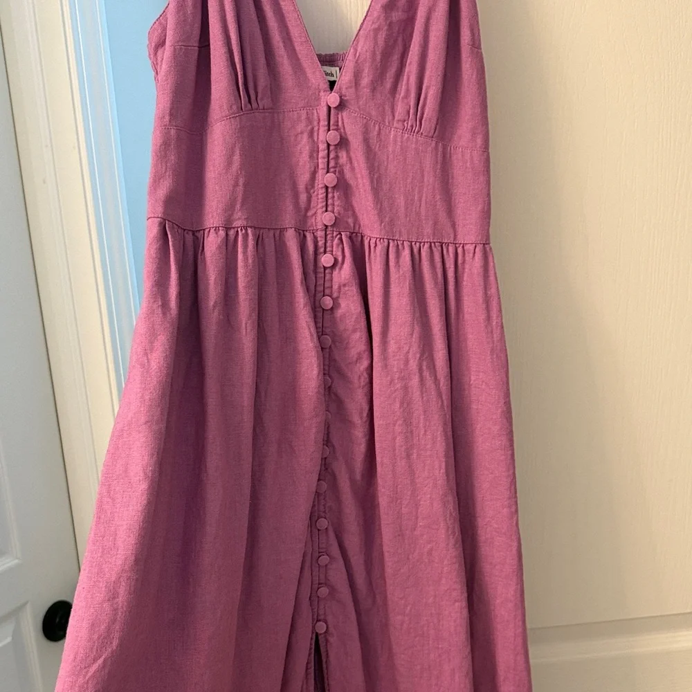 Abercrombie & Fitch Purple Maxi Dress